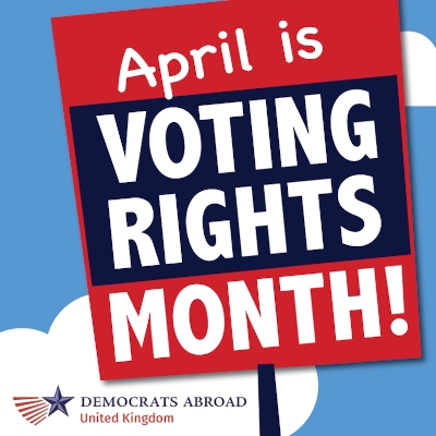 April is Voting Rights Month